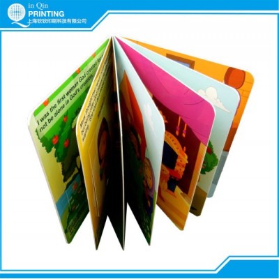 Board Children Book Printing with Round Corner