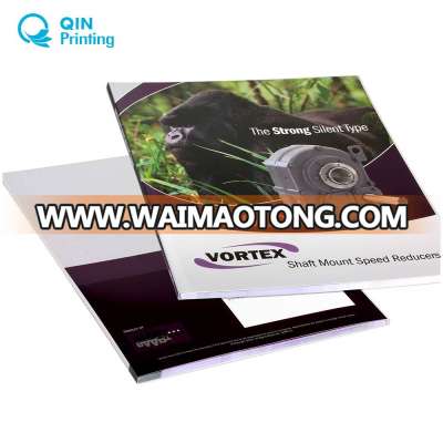 Custom cheap color booklet brochure catalog printing