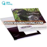 Custom cheap color booklet brochure catalog printing