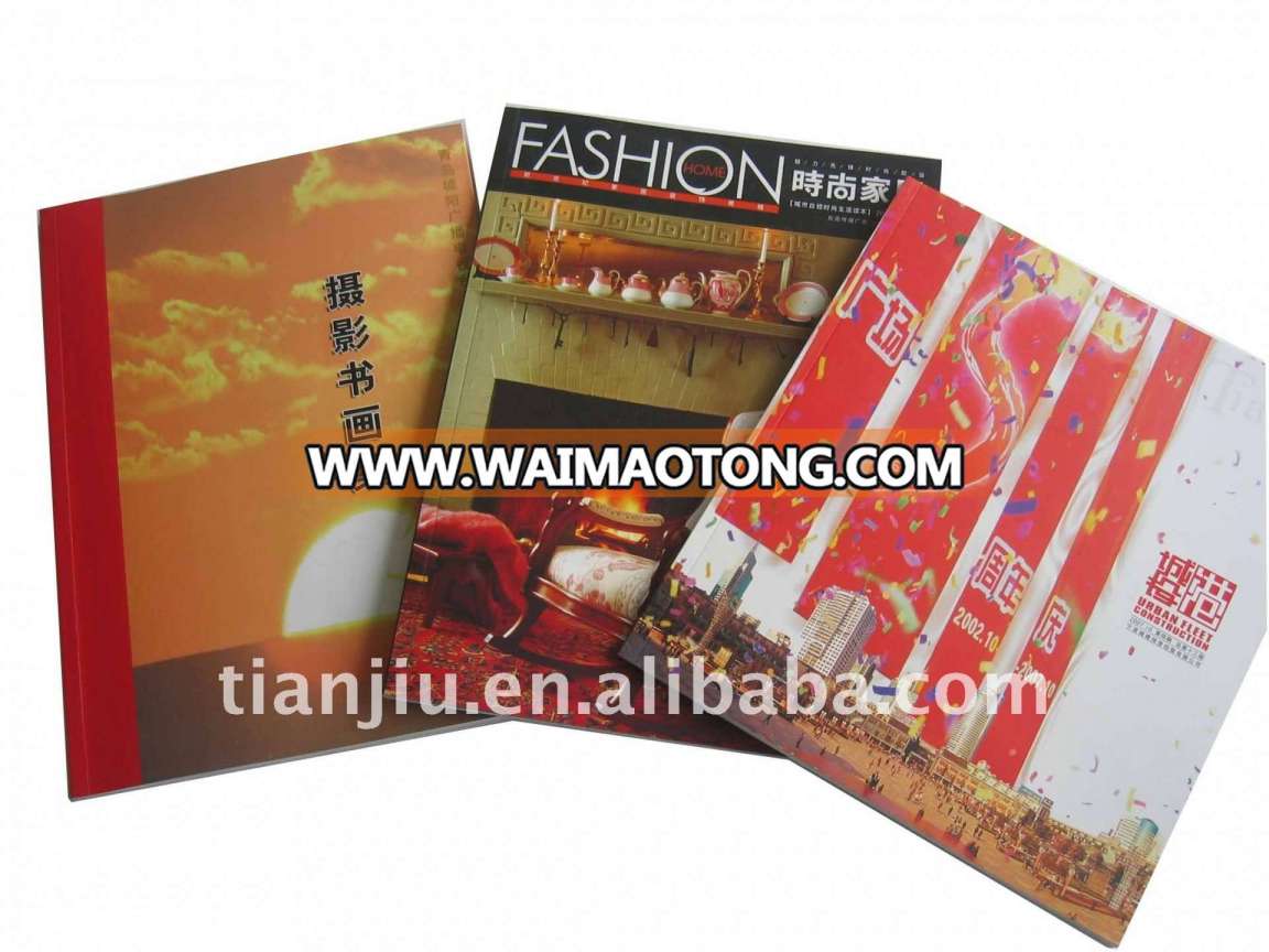 fashion magazine printing (FSC,BSCI,EN71)